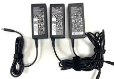 LOT OF 3 Genuine DELL 65W PA-12 4.5mmAC Adapter Charger LA65NS2-01 NO Power Cord