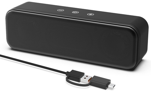 Computer Speakers for Desktop PC Laptop, Wired, USB Plug-in, External Speaker...