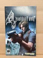 Resident Evil 4 Sony PlayStation 2 Game Manual Booklet Only No Game
