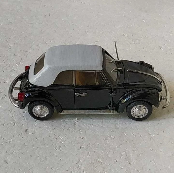 volkswagen maggiolone cabriolet 1303 modellino vintage polistil scala 1:25 + box - Immagine 4 di 4