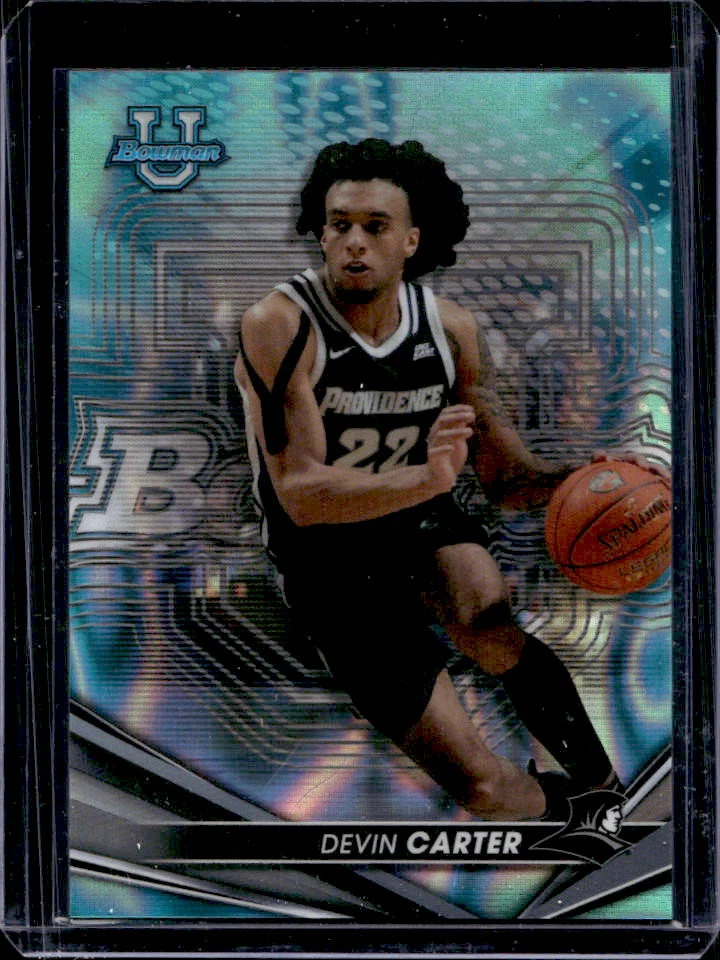 Devin Carter trading card