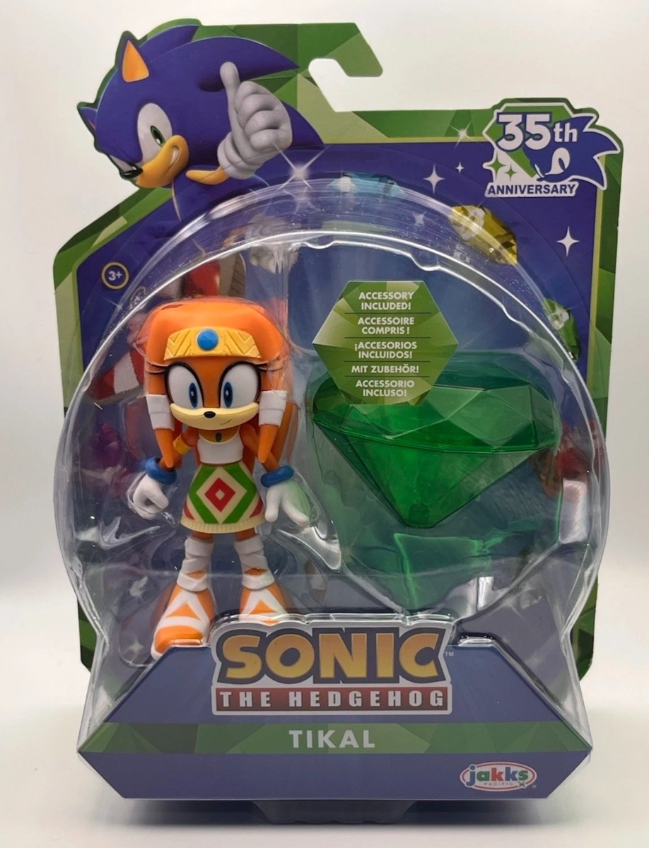 Sonic The Hedgehog Tikal 35th Anniversary Wave 2 Jakks Pacific In