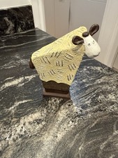 Black Faced Sheep Ornament Figurine