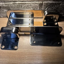 TACO Marine Boat Seat Command Ratchet Hinge 9 3/8" Stainless Pair H25-0016