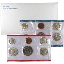 1979 Uncirculated Coin Set U.S Mint Original Government Packaging OGP