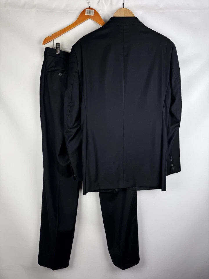 Hackett Ing Loro Piana Hombre Lana 2 Piezas Traje Blazer Chaqueta Pantalones EE. UU. 40 / UE 50 Foto 2 de 4