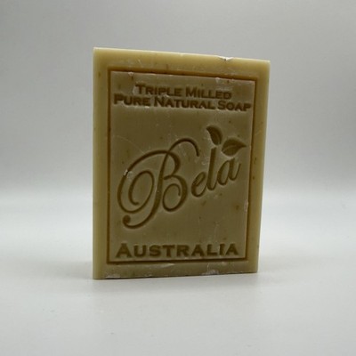 Bela Almond Pure Full Natural Moisturizing Soap Bar 3.4oz No SLS & No Parabens