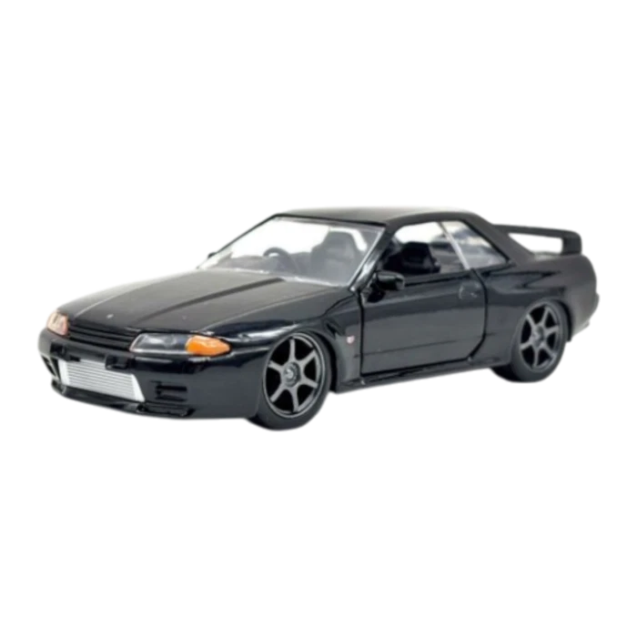 Fast Furious Modello Auto NISSAN SKYLINE 1989 GT-R R32 12cm 1/32 Jada Toys - Immagine 3 di 4