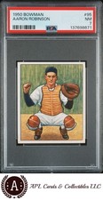 1950 Bowman #95 Aaron Robinson PSA 7