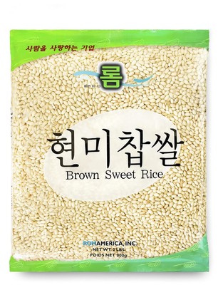 Sweet Sticky Glutinous Short Grain Brown Rice for Asian Cooking