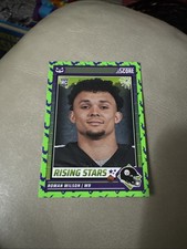 2024 Score Football Halloween Bat Rising Stars Card #43 Roman Wilson RC
