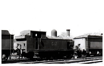 617 Steam Train Photograph by H. C. Casserley Broadstone Dublin 24-4-55 87751