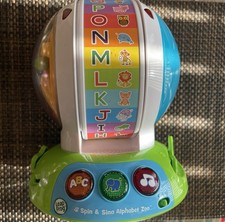 Leap Frog Spin and Sing Alphabet Zoo, Interactive Teaching Toy for Baby/ Toddler