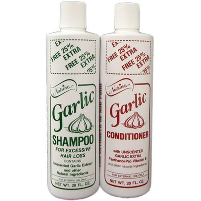Garlic Shampoo + Conditioner 20Oz Combo Unscented