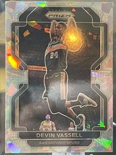 2021-22 Panini Prizm Basketball Devin Vassell-#130 Cracked Ice Prizm. Spurs
