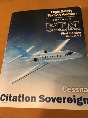 Cessna Citation Sovereign 680 Pilot Training Manual | eBay