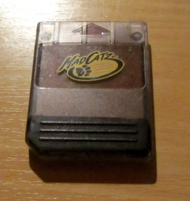 Memory Card MAD-CATZ für Playstation 1/2 / PS2- PS1  ok  (8