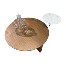 Cassina 2er Set Couchtisch Sengu Low Table Amerikanischer Nussbaum Und Modell 