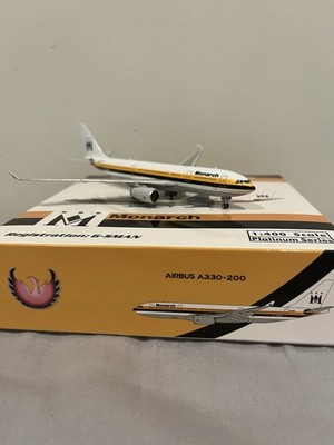 1:400 Phoenix Models Monarch Airlines A330-200 G-SMAN 89760 PH411942 BRAND NEW