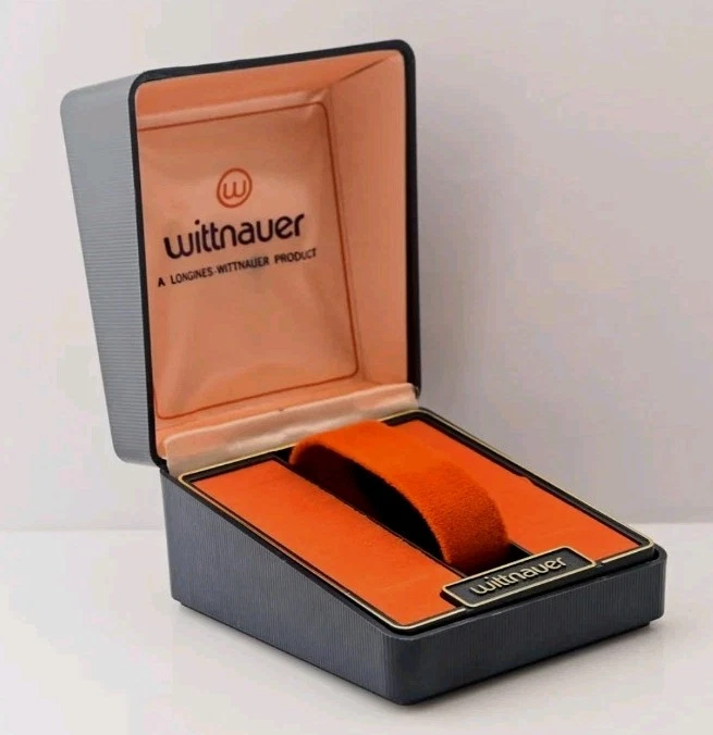 Muito raro! Relógio Wittnauer Futurama caixa interna e externa, excelente estado  - Imagem 2 de 4