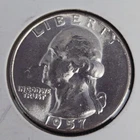 1957 Washington Quarter TYPE B REVERSE FS-901 BU Uncirculated 90% Silver Coin