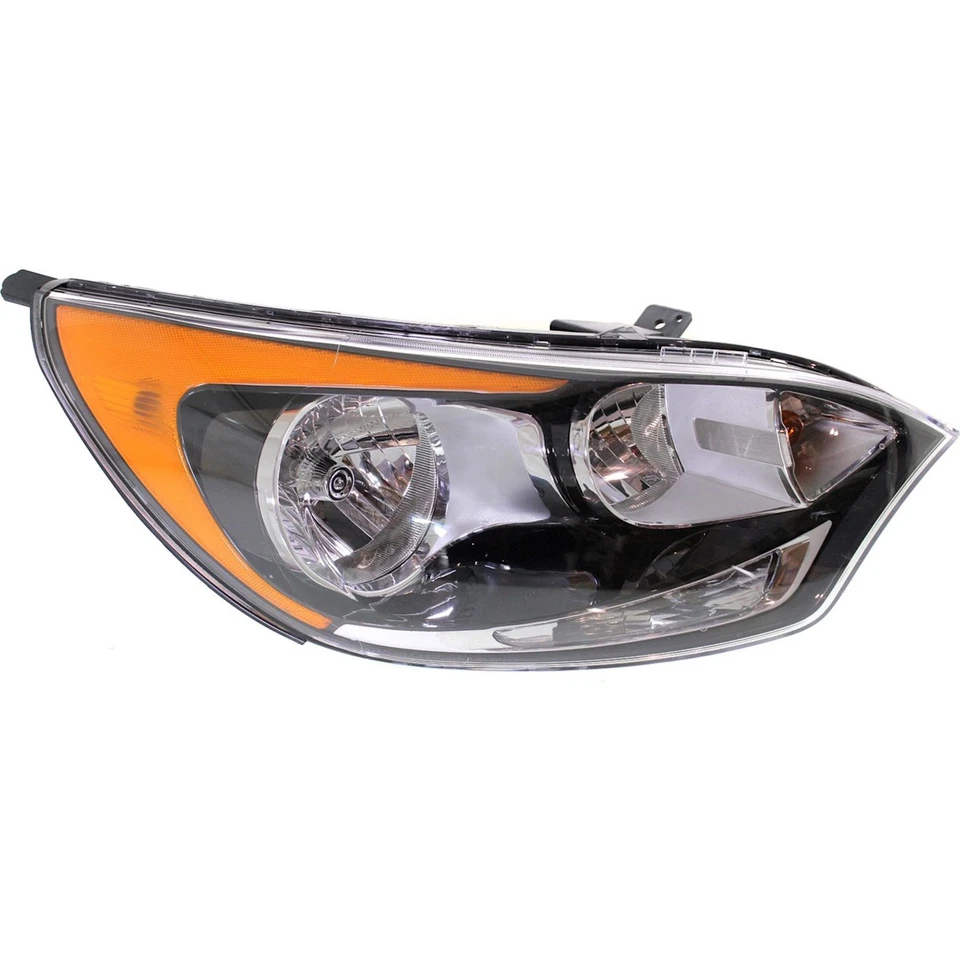 Headlight Set For 2012-2017 Kia Rio Hatchback Left and Right With Bulb 2Pc - Image 3 of 4
