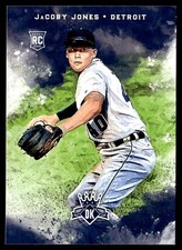 2017 Panini Diamond Kings Jacoby Jones Rookie Detroit Tigers #151