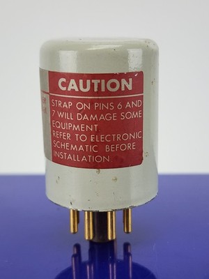 アンプ AMPEX 4580200-01 Briding Transformer Vintage Ampex 4580200-01 Bridging Input Transformer Octal 8-Pin
