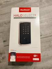 Kwikset Halo Select Plus Wi-Fi Matter Smart Lock Apple Home Keys - Satin Nickel