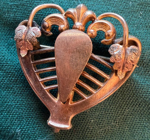 WATCH Pin GOLD FILLED - VICTORIAN
