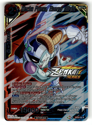 Mecha Frieza, Energy Blight (Alternate Foil) BT9-102 Foil Rare Tournament Promo