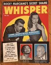 1956 Whisper-james Dean-vampira Maila Nurmi-eartha Kitt-lesbian Strippers-n Mint
