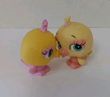 Bratz Lil Angelz Bird Parrot Yellow Bobble Minitures  Lot 2