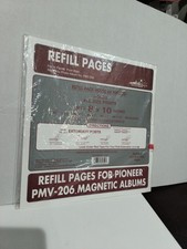 Pioneer Magnetic Photo Album REFILL Pages Pando PMV 206 up to 8x10 sealed