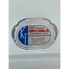 Kemper-Thomas CO. Vintage Advertising Ashtray
