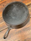 Pre Griswold Erie #9 DEEP Cast Iron Skillet