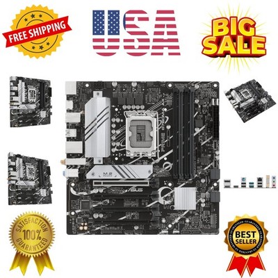 LGA 1700Intel 12th&13th Gen microATX Motherboard PCIe 4.0, 2xM.2 Slots, ,Real...