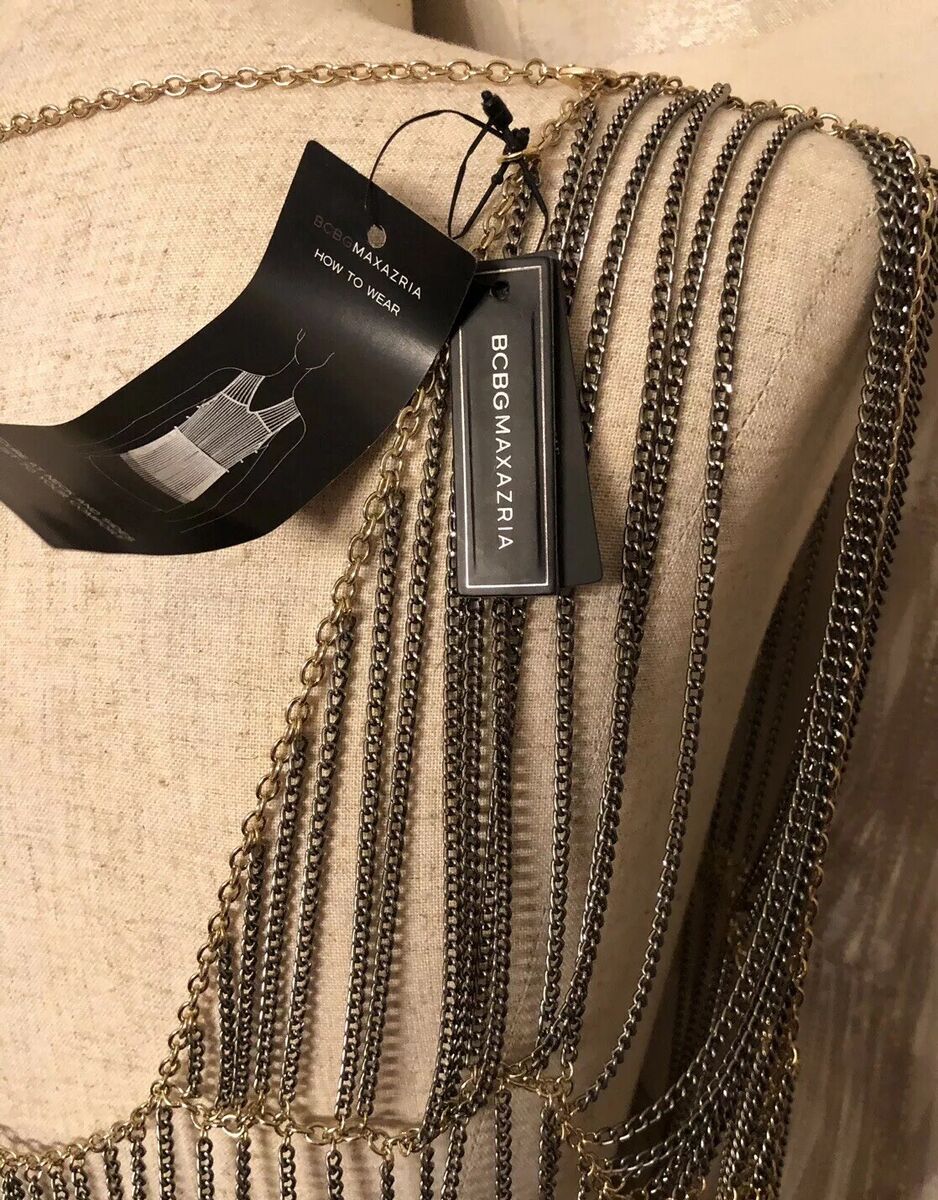 BCBG MAXAZRIA FULL BODY CHAIN | eBay BCBG MAXAZRIA FULL BODY CHAIN | eBay