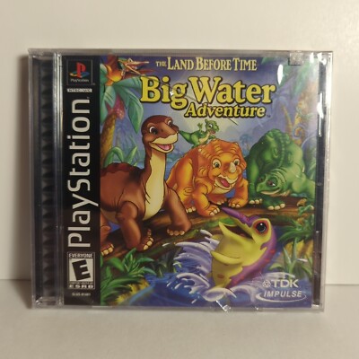 Land Before Time Big Water Adventure PlayStation 1 PS1 2002 FACTORY SEALED AS IS