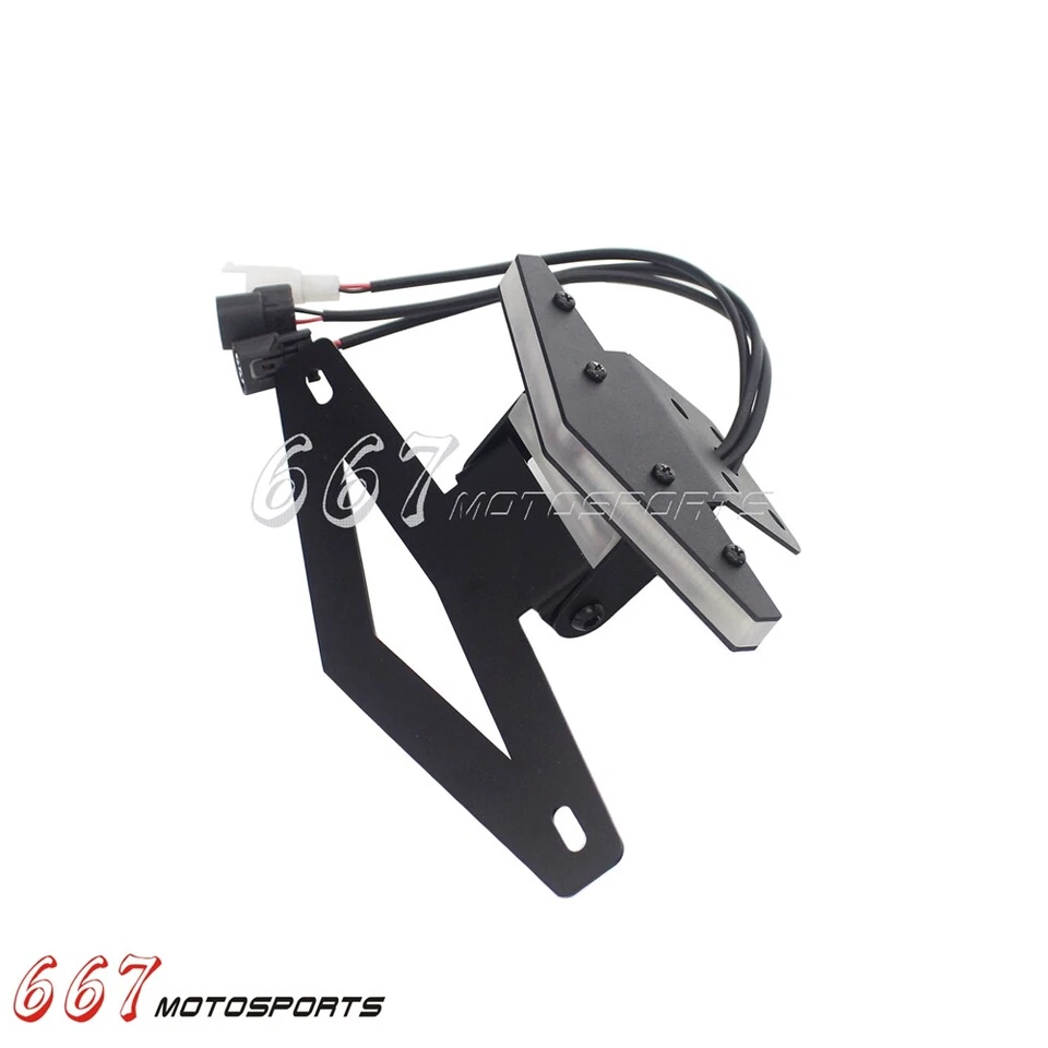 Eliminador de guardabarros con intermitente LED para Kawasaki Ninja ZX10R 08-10 ZX6R 09-2018 Foto 2 de 4
