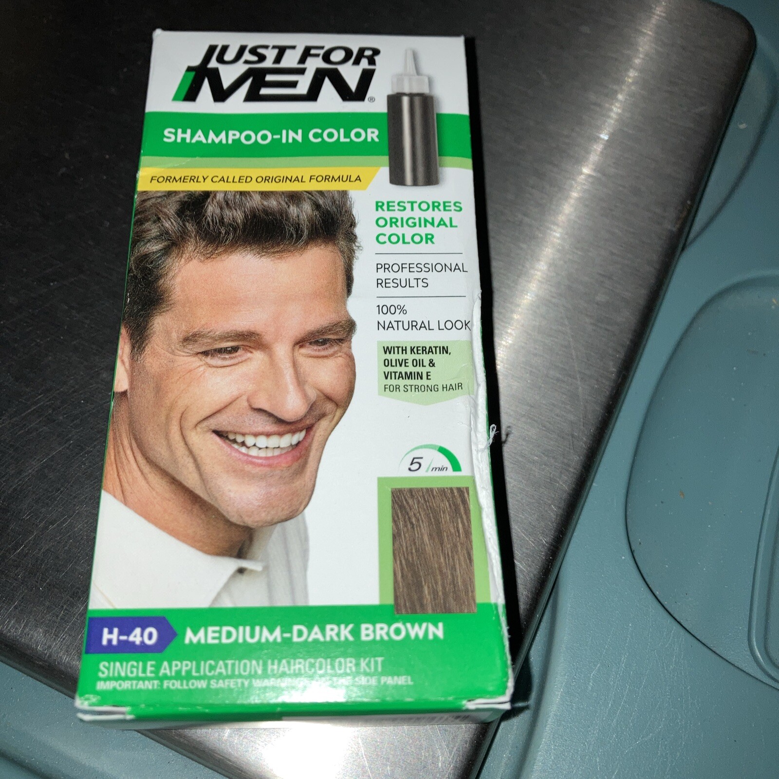 Medium Dark Brown H40 With Keratin & Olive Oil