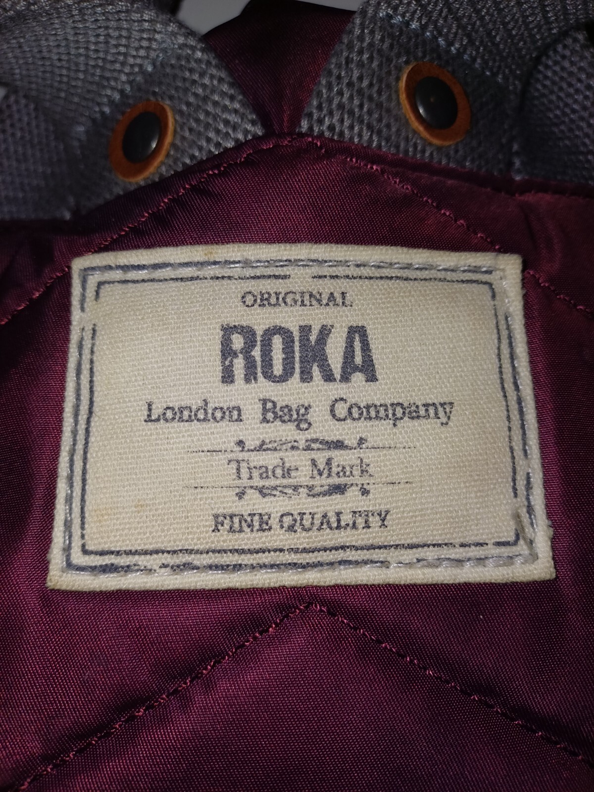 Roka Backpack CANFIELD B PLUM RECYCLED NYLON eBay