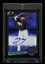 1/1  2017 Panini Donruss Signatures Black Manny Machado AUTO 1/1  
