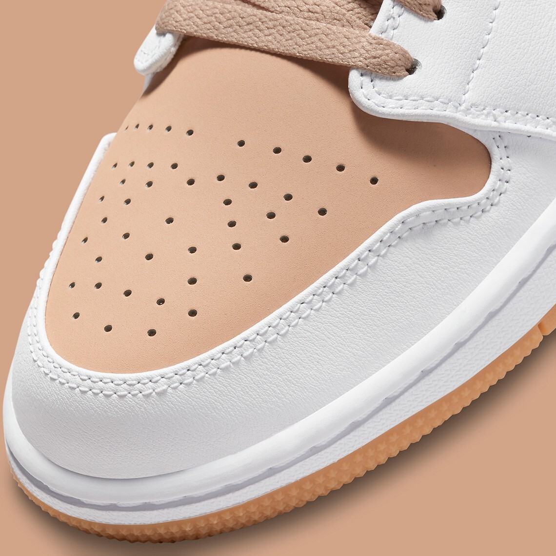 Nike Air Jordan 1 Low Men's Gum White Sports Sneaker DN6999-100 | eBay