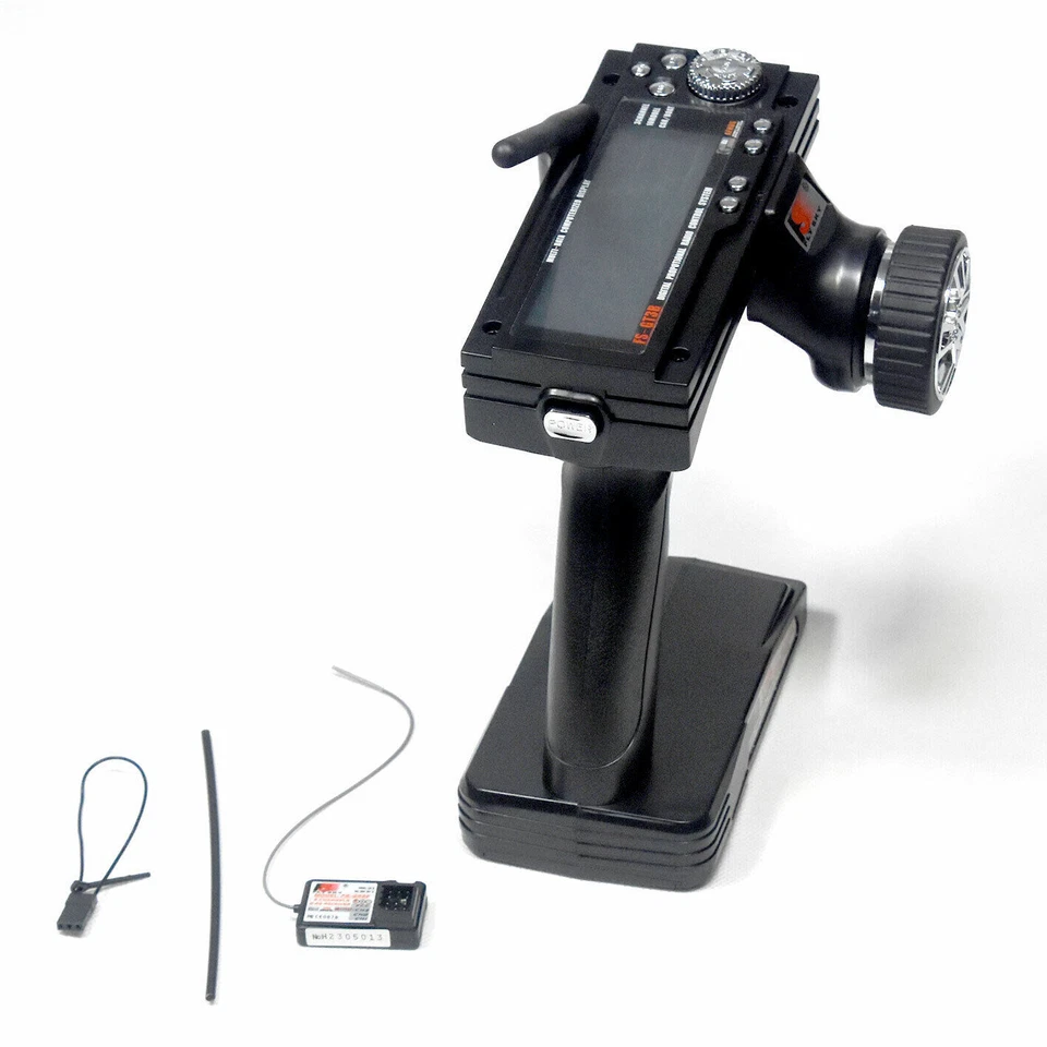 FlySky FS-GT3B FS-GR3E Radio System 3CH 2.4GHz for RC Racing Boat Ship Buggy Car - Image 2 of 4