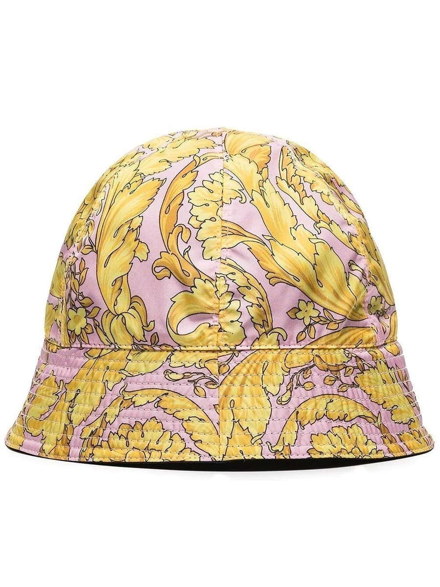 NWT Versace Women\'s Barocco Print Bucket Hat Size 58 (MSRP $625) NWT Versace Women main image 4