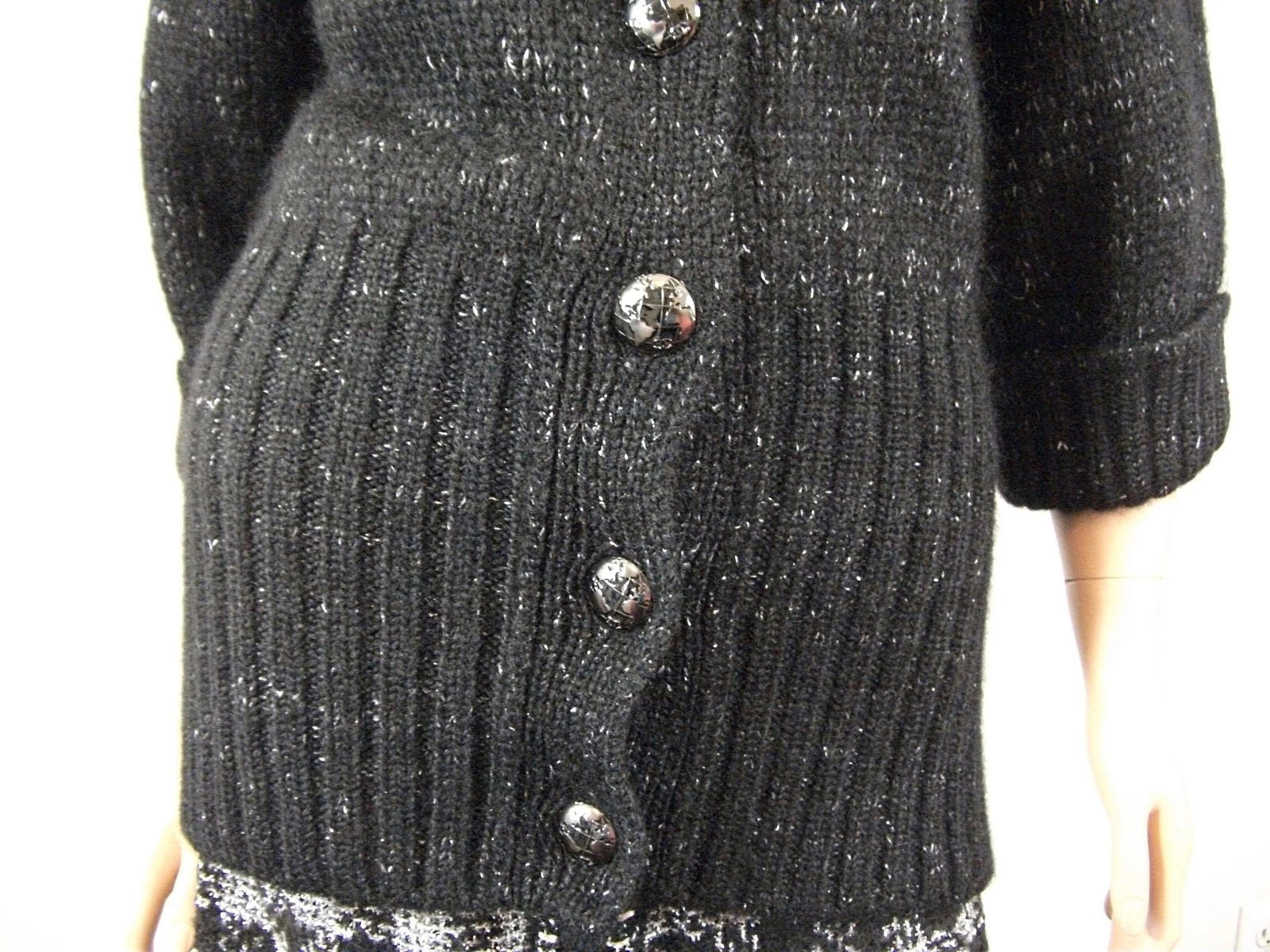 Cardigan CHANEL Runway misto cashmere