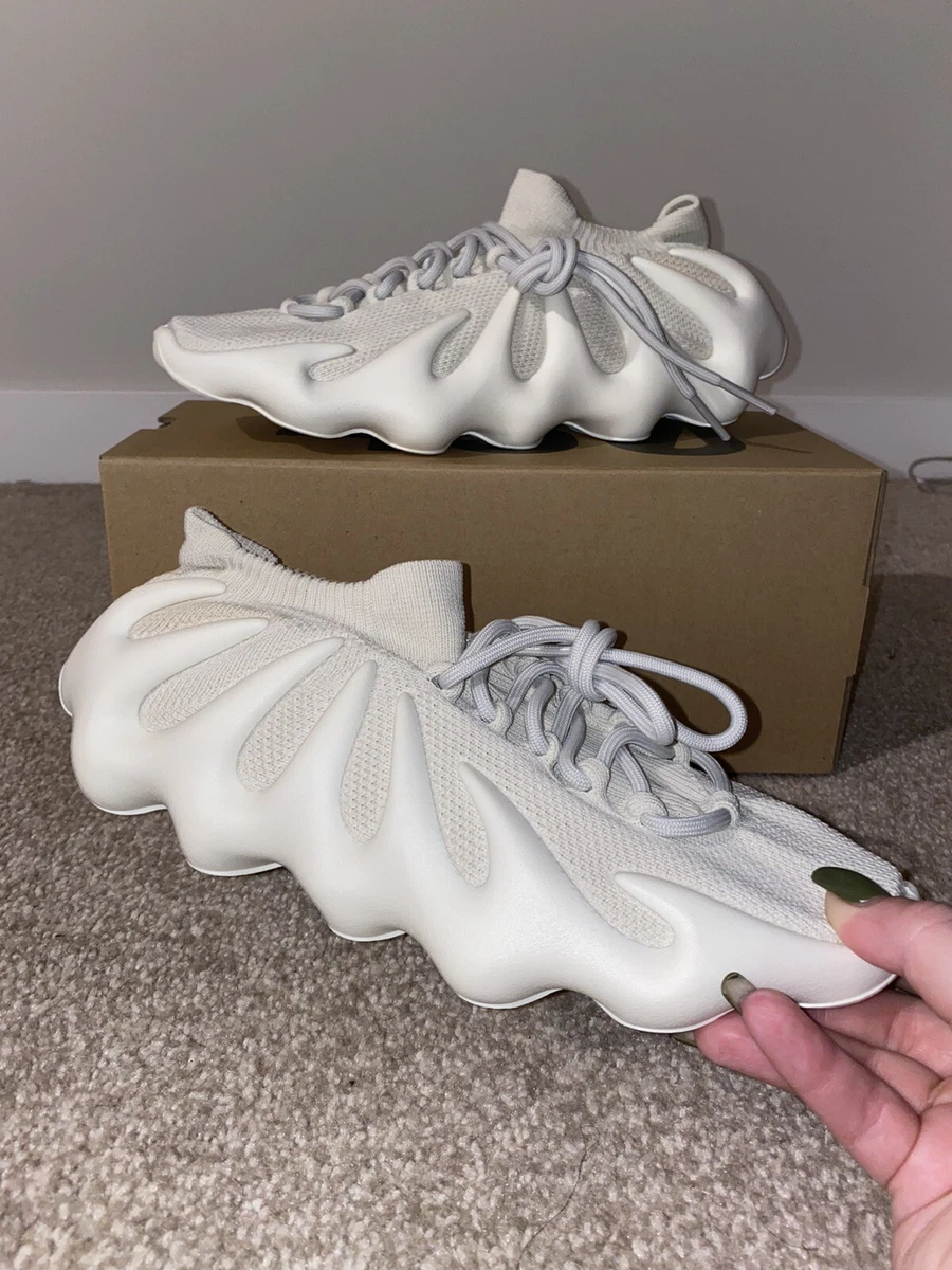 Size UK 8.5 - adidas Yeezy 450 Cloud White 2021