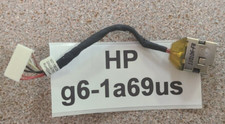AC DC Power Jack Plug in Socket Cable Harness for HP Pavilion G6 G6-1A Series