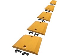 5 Bolt-on Loader Bucket Segments w Bolts, 132-4715, Fits CAT 950G & 962G Loaders